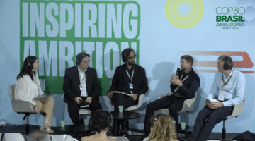 Photo of a panel discussion